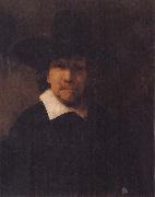 REMBRANDT Harmenszoon van Rijn Portrait of Jeremias de Decker painting